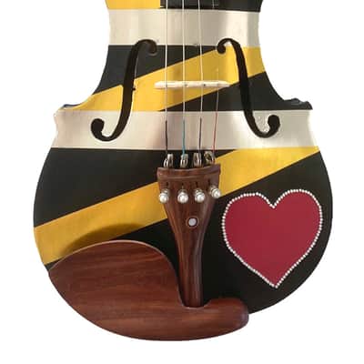 Rozanna's Love Wrap 3/4 Violin Outfit with pearl fine tuners image 4