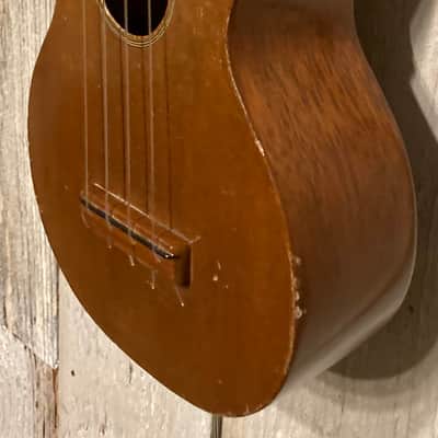 Martin Style 0 Mahogany Soprano Ukulele 1960s Support small biz image 4