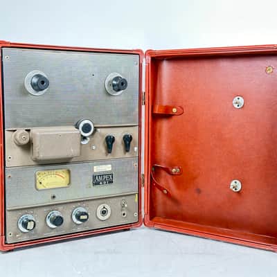 Vintage Ampex 600 / 601 Magnetic Tape Recorder Tube Preamp Mic Preamplifier image 1