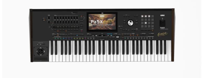 Korg Pa5X61 Oriental 61-Key Professional Arranger Keyboard 2024 - Present - Black image 1