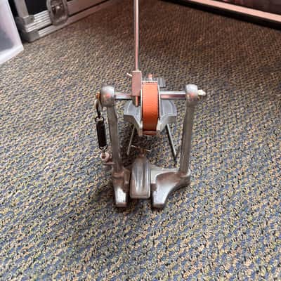 Vintage 1986 Tama Single Bass Drum Pedal, Made in Japan, Strap Drive, Original image 4