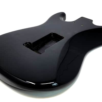 Brio Replacement BODY for Fender Stratocaster Strat, Roasted Ash-Black image 6