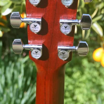 2005 K Yairi SR-2E OOO size Guitar with Under saddle pick up - Cherry Sunburst+Original Hard Case and more image 10