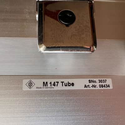 Neumann M 147 Large Diaphragm Cardioid Tube Condenser Microphone 1999 - Present - Nickel image 4