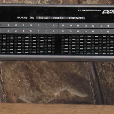 Yamaha 02R Recording Console Meter Bridge MB02 MeterBridge for O2R Digital Mixer Excellent Condition image 5