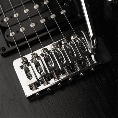Cort X Series X100 Electric Guitar, Open Pore Black, X100OPBK image 8