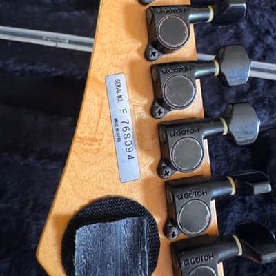 FINAL Day on Reverb - Just letting everyone know. JB --- Steve Vai Owned, Played, Signed, 1987 Ibanez RG550 Prototype Road Flare Red – Artwork on guitar. I brought this guitar to the Namm show many years ago. image 7
