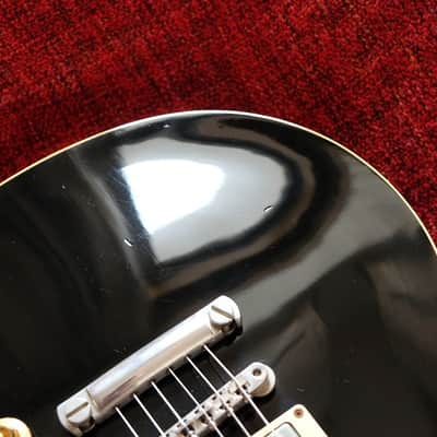 Super Rare Black Top 2006 Gibson Les Paul 1957 Yamano All Mahogany Custom Shop Historic Reissue R7 image 10