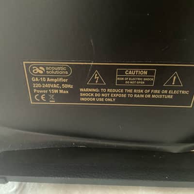 Acoustic Solutions GA-10 10W Guitar Amp - Great Condition, Perfect for Beginners image 3