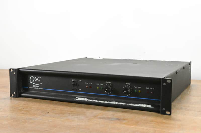 QSC MX 1500a 2-Channel Power Amplifier CG012GT image 1