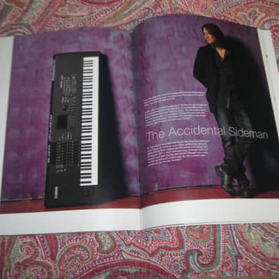rarely handled, near A+ Yamaha All Acess Magazine (The Backstage Guide to the World of Yamaha), Winter 2013, Number 24 - Luke Bryan on cover, [52 total pages - front outer cover - back outer cover] quality paper, mostly color pages, some B&W, L 12" x W 9" image 22