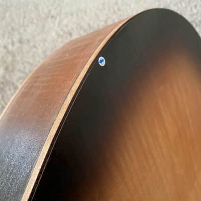 Tobacco Burst Dobro Resonator Guitar, Plywood Tiger Maple Top Body, Rosewood Fingerboard Neck, 19 Frets image 13