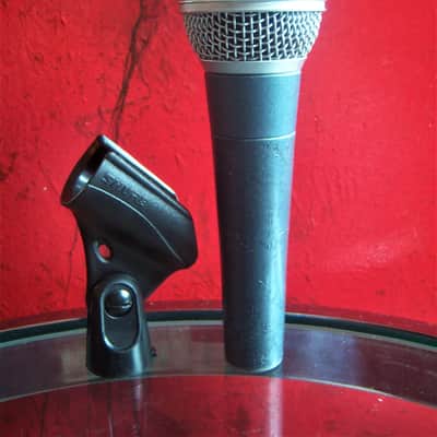 Vintage RARE Shure Beta 58 dynamic hyper cardioid microphone Grey