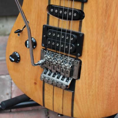 Douglas Super Strat, Floyd Rose, Left Handed 2000's - Natural image 2