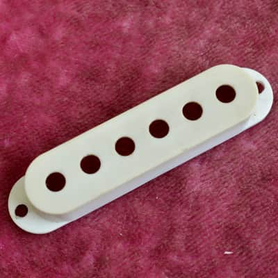 Vintage 1959 Fender Stratocaster Pickup Cover Set - Pre-CBS Strat Covers - 1950's 1960's image 8