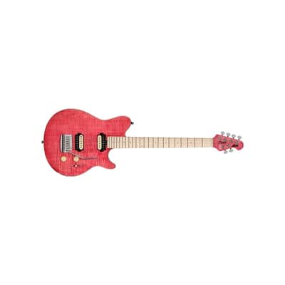 Sterling by Music Man Axis AX3 Flame Maple Stain Pink image 1