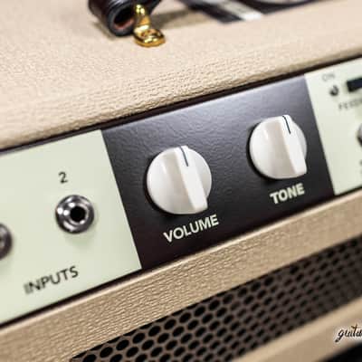 Magnatone Starlite 1x8" 5 Watt Class A Combo Amp w/ Cover – Blonde w/ Oxblood image 5