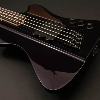 Dingwall D-Bird 2017 Candy Purple 4-String Bass Guitar With Mono Gig-Bag, Pre-Order image 2