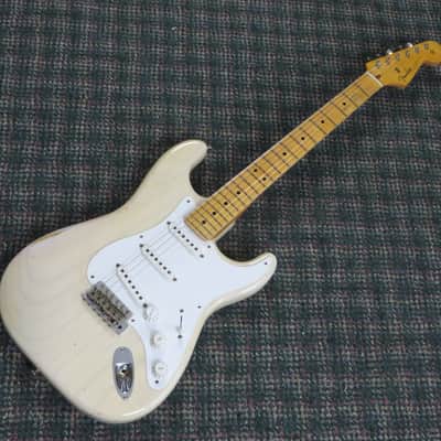 2017 Fender Custom Shop Eric Clapton Journeyman Relic Stratocaster Aged White Blonde! w/OHSC&COA image 11