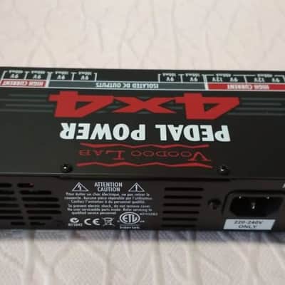 Voodoo Lab Pedal Power 4x4 8-output Isolated Guitar Pedal Power Supply ( EU cable ) image 6