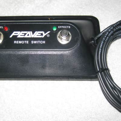 Peavey 5150 head amplifier 2-button original footswitch EVH (I) image 1
