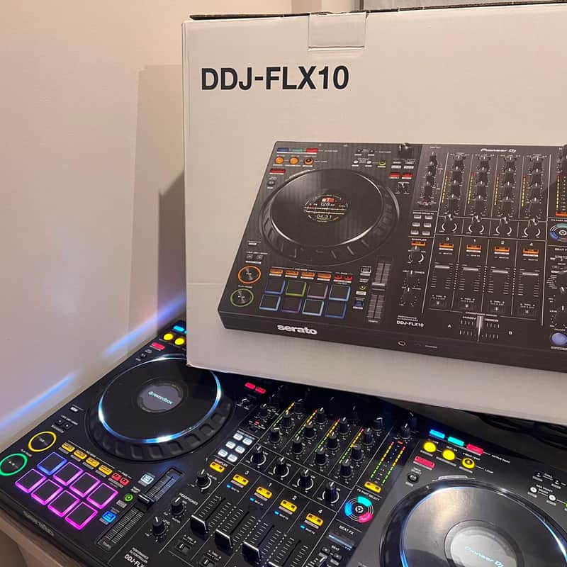 2023 – Present Pioneer DDJ-FLX10 4-Channel DJ Controller Black