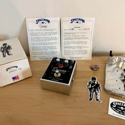 Spaceman Gemini IV Dual Fuzz Generator Ultra Limited Edition Chrome Germanium Silicon Handwired - Ultra Limited Edition Chrome image 7