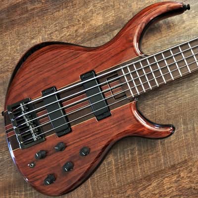 Tobias Signature 5 String Bass. 1990 Catalog Bass. Unique 1 of a Kind. Bubinga-Wenge image 1