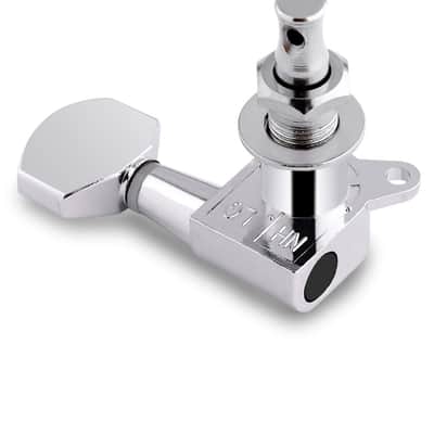 3R3L Sealed String Tuning Pegs Tuning Machine Heads Tuners Tuning Keys for Acoustic Guitar or Electric Guitar Chrome. image 8