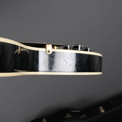 2006 Gibson Les Paul Custom Black Beauty Left Handed *Headstock Repair* image 24