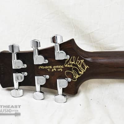 PRS Guitars Private Stock #412 Santana II Flat Top (Private Collection) image 12