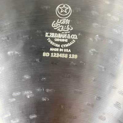 Zildjian 17" K Custom Dark China Cymbal 1996 - Present - Traditional image 6