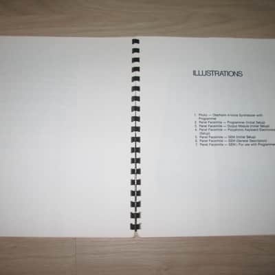 Oberheim 4-voice Original Manual - Extremely Rare - Original Synthesizer Catalog/Brochure image 5