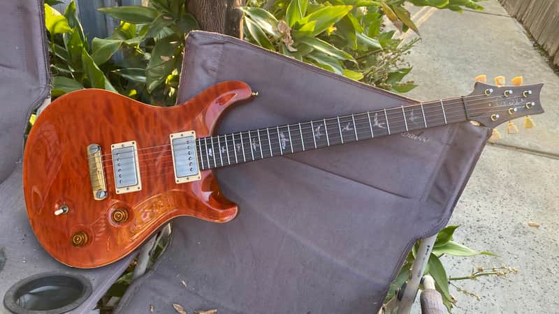 PRS 2003 McCarty Brazilian SIGNED | Orange | Quilted 10 TOP | Brazilian Rosewood | #193/500 | YouTube Video image 1