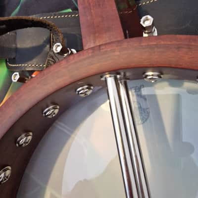 Deering Eagle II 5-String Banjo 2010s - Stained Natural image 6