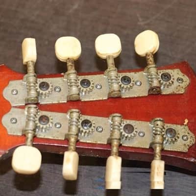 Suzuki Mandolin Model 601, Japan, 1970, Good condition, needs re-gluing image 18