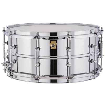 Ludwig LM402T Supraphonic 6.5x14" 10-Lug Aluminum Snare Drum with Tube Lugs - NEW! image 1