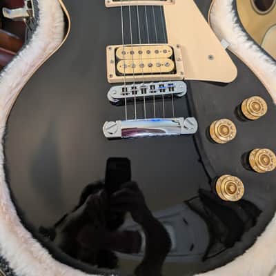 Gibson Les Paul Traditional Black 2010 Electric Guitar image 2