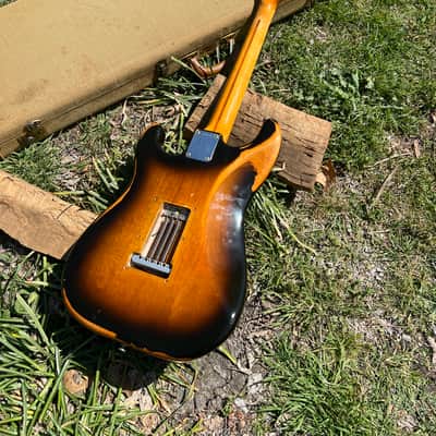 Vintage 1st Year 1982 Fender Fullerton 1957 Stratocaster Guitar Reissue image 11