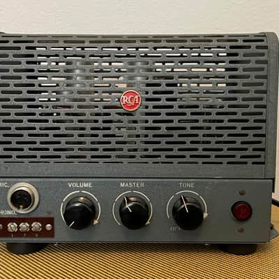 RCA MI-12236 Vintage Harmonica/Guitar Tube PA Head Amplifier image 1