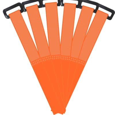 12" Cinch Style Reusable Cable Straps - 6 Pack - 12 inch / Black image 9