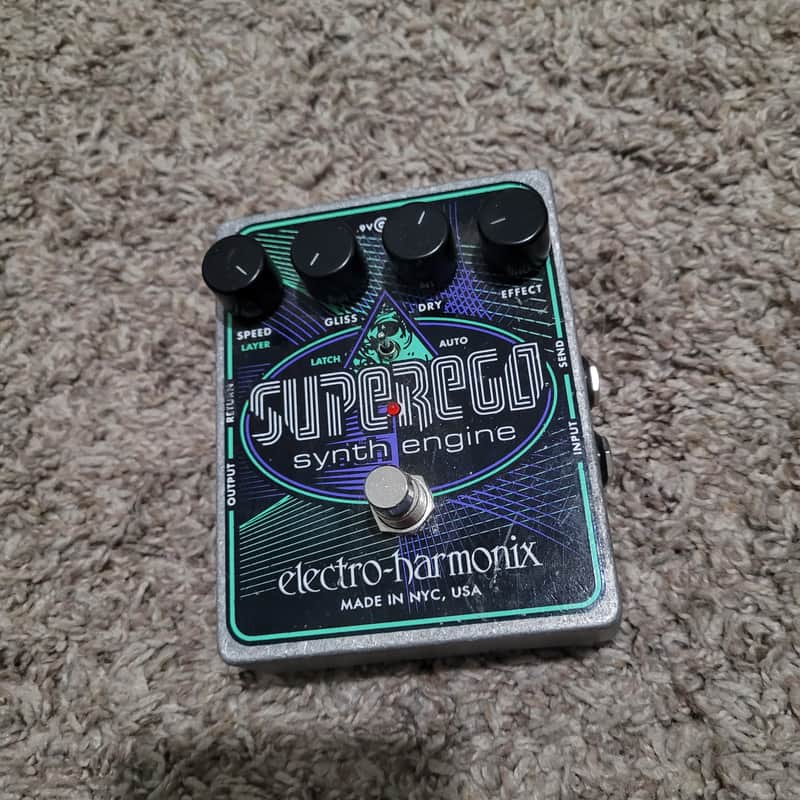 Electro-Harmonix Superego Synth Engine 2012 - Present - Black / Purple / Green image 1