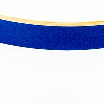 Ludwig LCEEBDH2223 EVOLUTION WOOD BASS DRUM HOOP - BLUE SPARKLE image 2