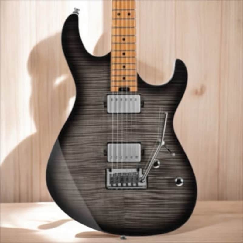 Cort G290 FAT II TBB Double Cutaway Electric Guitar – Trans Black Burst image 1