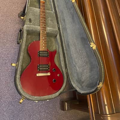 Gibson The Hawk 1996 - Red - VINTAGE - ALL ORIGINAL - Hardshell Case - Headstock/Neck Repair image 13