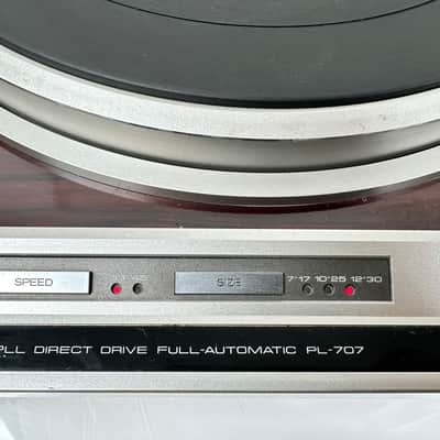 Pioneer PL-707 Auto Direct Drive Turntable 2-Speed Original Cover 1982-83 image 12