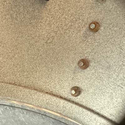 Ludwig S-320 Standard Drum Kit w/ matching Snare Early 1970s - Blue Astro imagen 9
