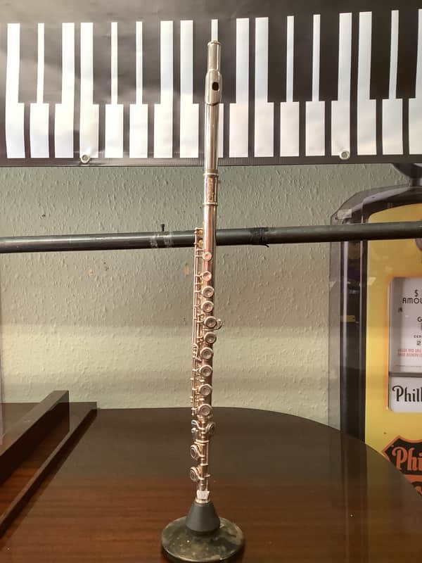QUEST II Student Flute Silver Plated Beginner Flute + Case imagen 1