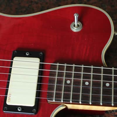 1994 Guild Crossroads CR-01 Trans Red USA Rare #75 of 97 Very Good Condition w/ OHSC image 4