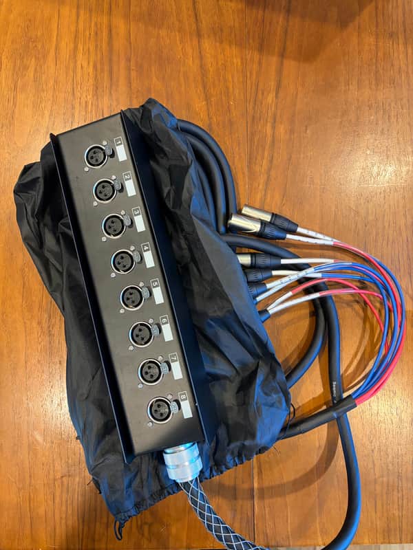 Seismic Audio SASH-8x35 8-Channel XLR Send Sub Snake - 35' 2010s - Various image 1